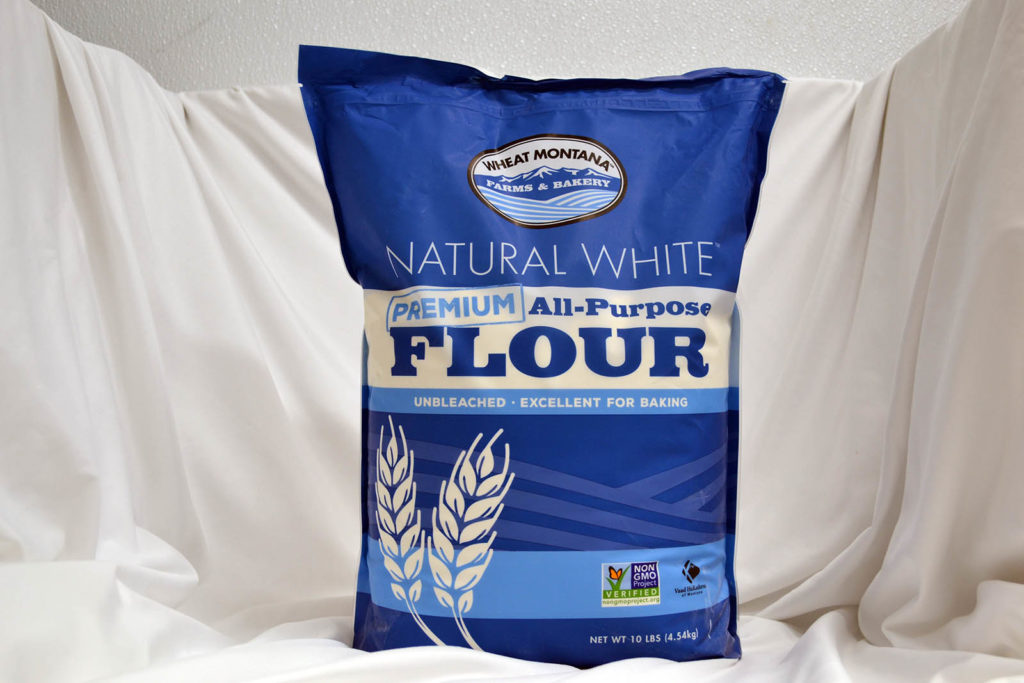 Wheat Montana Natural White Premium All Purpose Flour Unbleached 10 Lbs Earth Wise General Store